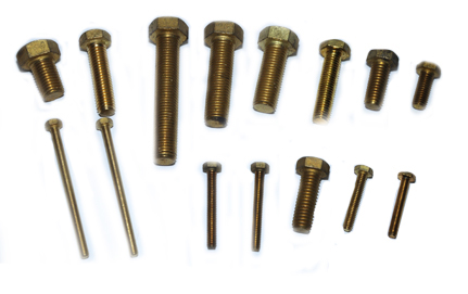 Brass Round Head Bolts